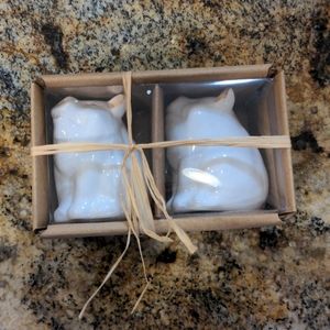 Brand new pig salt and pepper shakers, never opened!!!